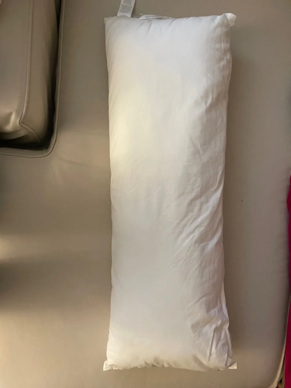 Westelm Pottery barn White Home Body Pillow Insert 14”x36”- Soft Support Bedding